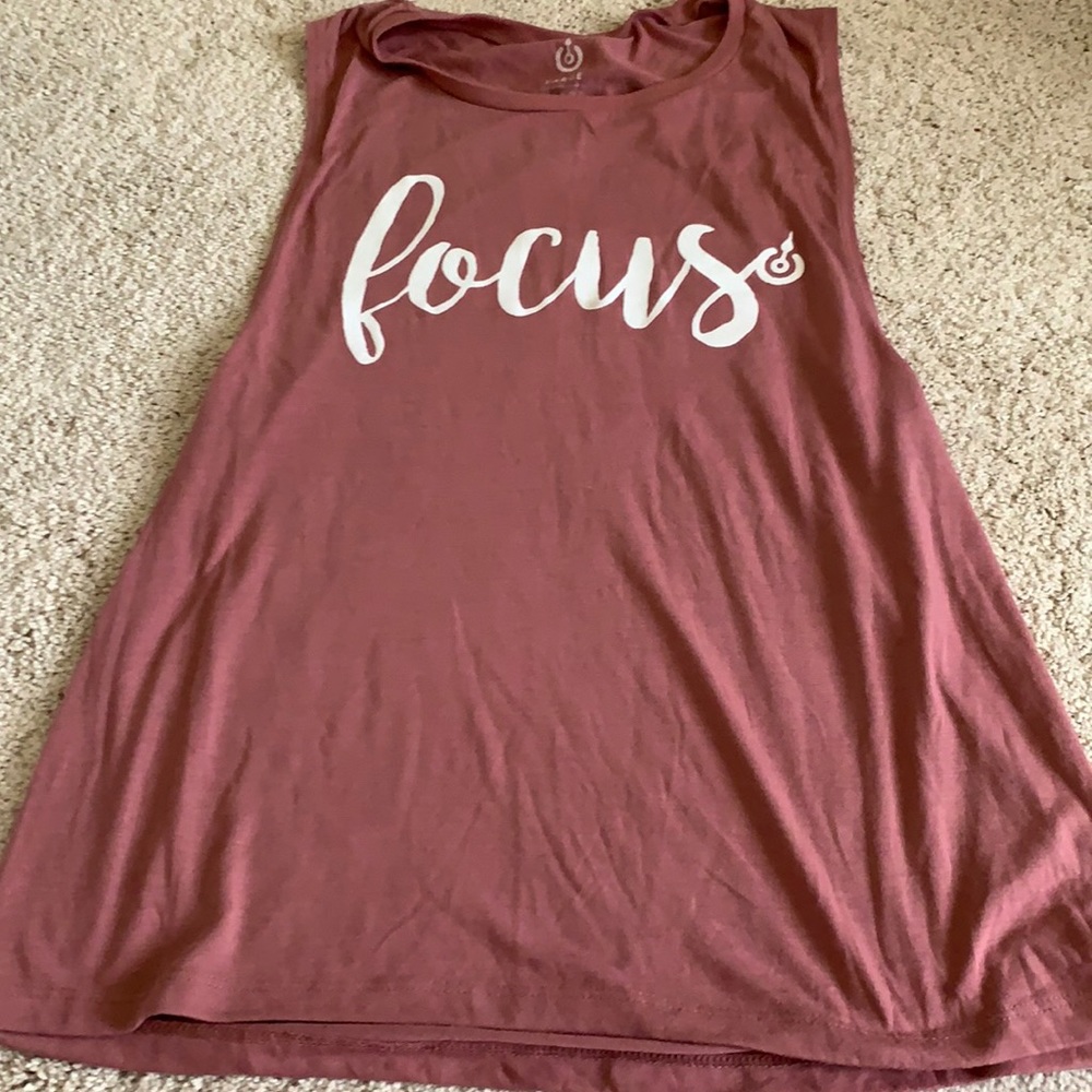 Size Large Focus Tank Top